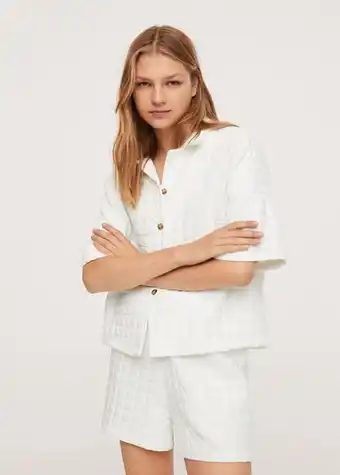 MANGO Blusa bubble-h oferta