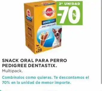 Supercor Pedigree Dentastix Snack Oral Para Perro oferta