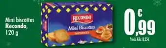Unide Supermercados Mini biscottes recondo oferta