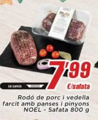 SPAR Fragadis Rodó de porc i vedella farcit amb panses i pinyons noel oferta