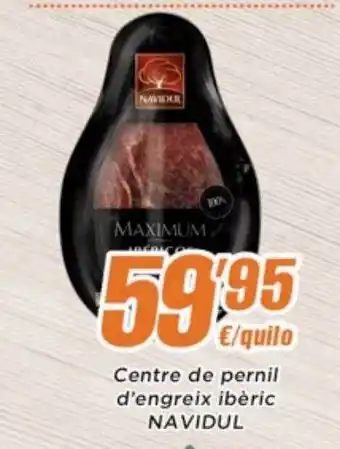 SPAR Fragadis Centre de pernil d'engreix ibèric navidul oferta