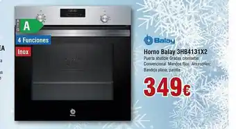 FROIZ Balay horno balay 3hb4131x2 oferta