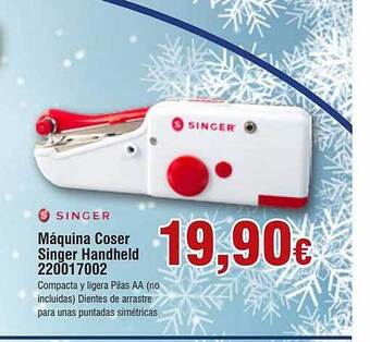 FROIZ Singer máquina coser singer handheld 220017002 oferta