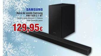 FROIZ Barra de sonido samsung hw-t420 2.1 bt oferta