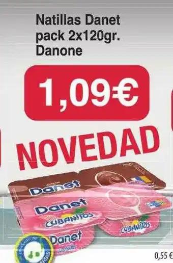 Spar La Palma Natillas danet danone oferta