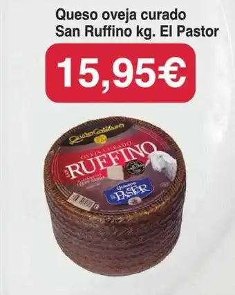 Spar La Palma Queso oveja curado san ruffino el pastor oferta