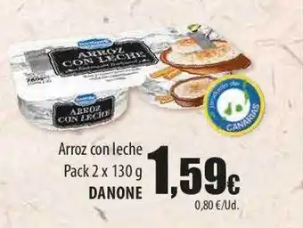 SPAR Lanzarote Arroz con leche danone oferta