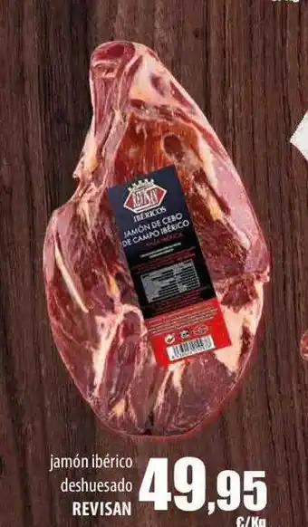 SPAR Lanzarote Jamón ibérico deshuesado revisan oferta