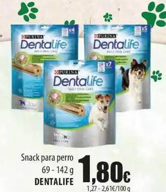 SPAR Lanzarote Snack para perro dentalife oferta