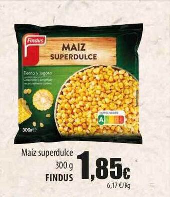 SPAR Lanzarote Maíz superdulce findus oferta
