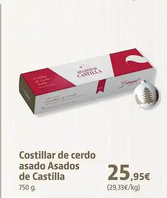 Supermercados Sánchez Romero Costillar de cerdo asado asados de castilla oferta