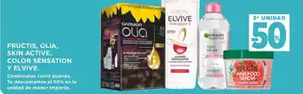 Supercor Fructis, Olia, Skin Active, Color Sensation Y Elvive oferta