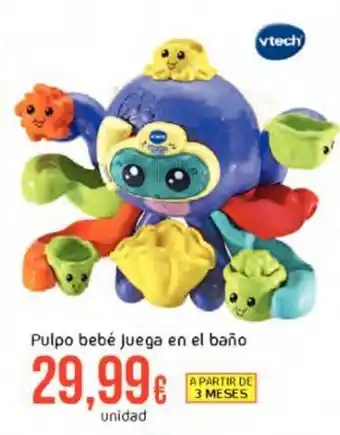 FROIZ Pulpo bebéjuega en el baño oferta