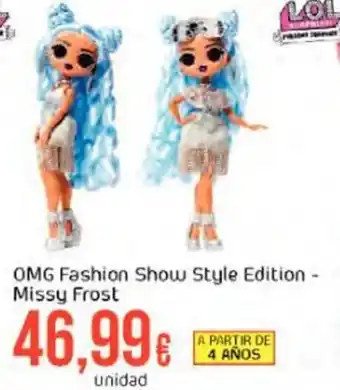 FROIZ OMG fashion show style edition - missy frost oferta