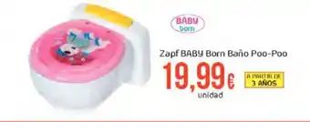 FROIZ Zapf baby born baño poo-poo oferta
