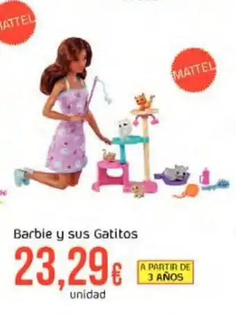 FROIZ Barbie y sus gatitos oferta