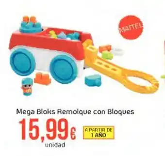 FROIZ Mega bloks remolqye con bloques oferta