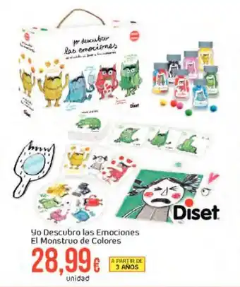 FROIZ Yo descubro las emociones el monstruo de colores oferta