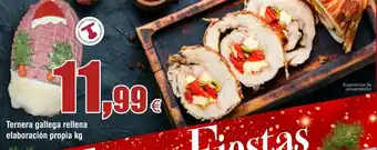 FROIZ Ternera Gallega Rellena Elaboración Propia Kg oferta