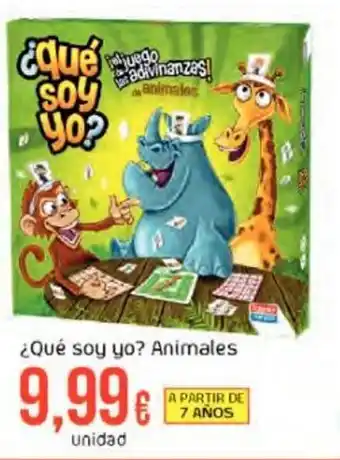 FROIZ ¿Qué soy yo? animales oferta