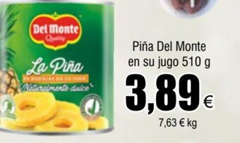 FROIZ Piña Del Monte en Su jugo 510 g oferta