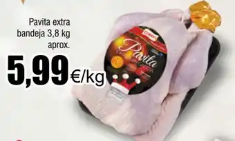 FROIZ Pavita Extra Bandeja 3.8 kg oferta