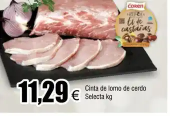 FROIZ Cinta de Lomo de Cerdo Selecta oferta