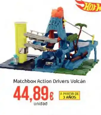 FROIZ Matchbox action drivers volcán oferta