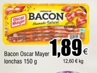 FROIZ Bacon Oscar Mayer Lonchas 150 g oferta