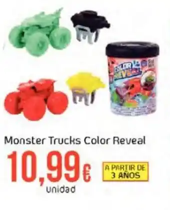 FROIZ Monster trucks color reveal oferta