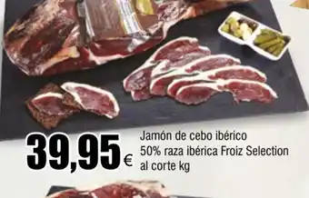 FROIZ Jamón de Cebo Ibérico 50% Raza Ibérica Froiz Selection oferta