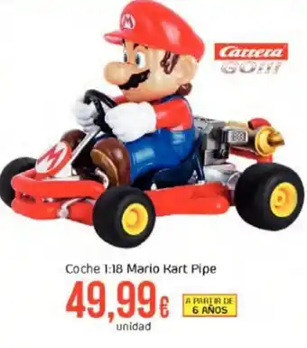FROIZ Coche 1:18 mario kart pipe oferta