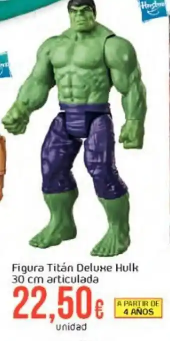 FROIZ Figura titán deluxe hulk 30 cm articulada oferta