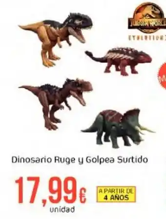 FROIZ Dinosario ruge y golpea surtido oferta