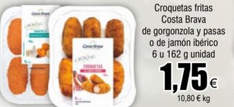 FROIZ Croquetas Fritas Costa Brava de Gorgonzola y Pasas oferta