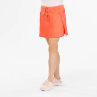 Decathlon Falda pantalón montaña y trekking mujer quechua nh500 naranja oferta
