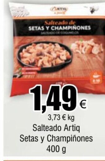 FROIZ Salteado Artiq Setas y Champiñones 400 g oferta