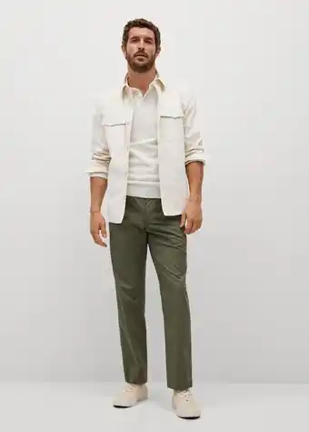 MANGO Sobrecamisa jean oferta