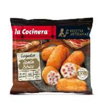 FROIZ Croquetas la cocinera artesanas jamón ibérico 400 g oferta