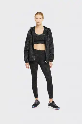 Cortavientos running tenth aop mesh polar mujer