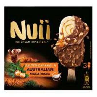 FROIZ Bombón nuii caramelo salado 3 u 204 g oferta