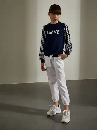 Lion of Porches Pantalones elásticos tencel oferta