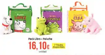 FROIZ Pack libro + peluche oferta