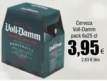 FROIZ Cerveza Voll-Damm Pack 6x25cl oferta