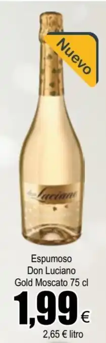 FROIZ Espumoso Don Luciano Gold Moscato 75cl oferta