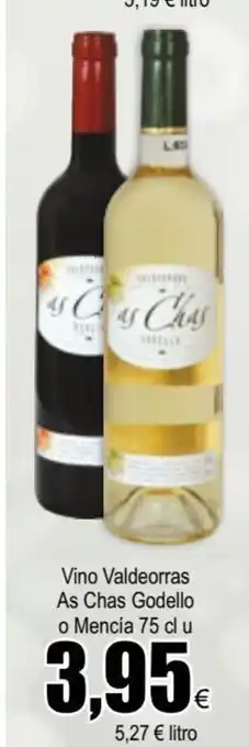 FROIZ Vino Valdeorras As Chas Godello o Mencia 75cl u oferta