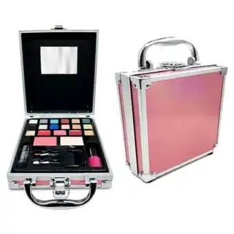 de la Uz Mya travel soft pink maletin metalico de maquillaje oferta