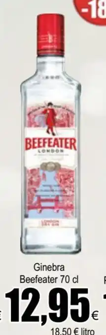 FROIZ Ginebra Beefeater 70cl oferta