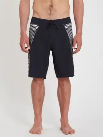 Boardshort surf vitals j robinson mod-tech 20" - black