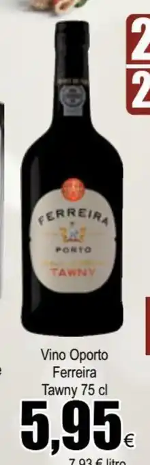 FROIZ Vino Oporto Ferreira Tawny 75cl oferta